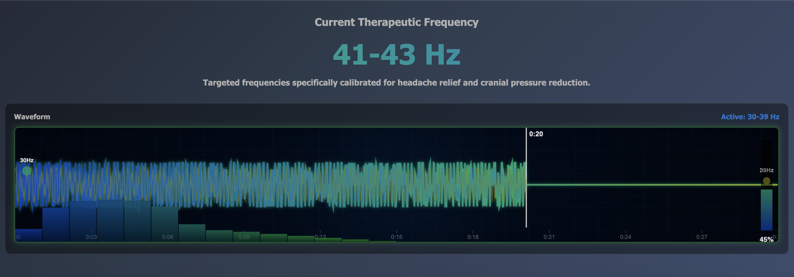 Vibrotones Studio Interface - Main Controls